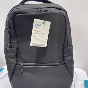 Dell Black Backpack with Durable Fabric and Modern Design